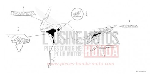 MARQUE/RAYURE (3) CRF1100A4M de 2021